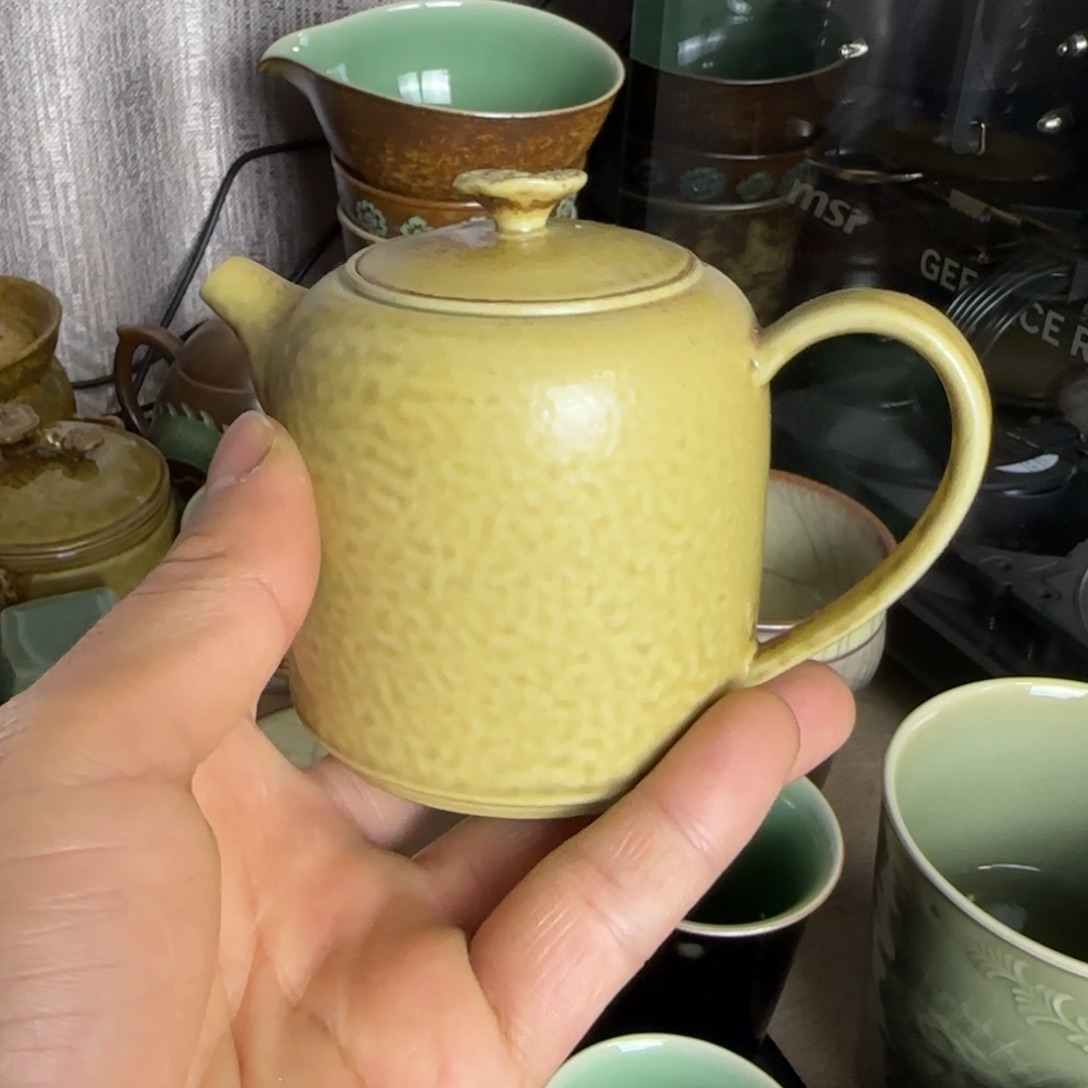 小金茶具青瓷茶器