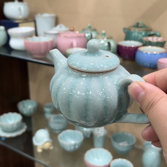 陶瓷茶具汝瓷茶具