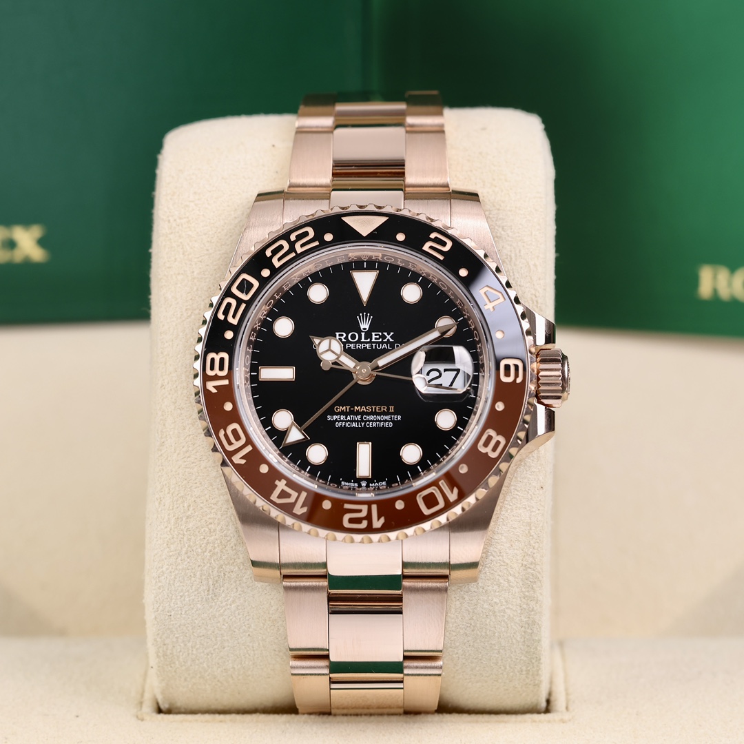 95新 Rolex/劳力士 126715 黑色表盘 俗称大闸蟹 2023年6月保卡