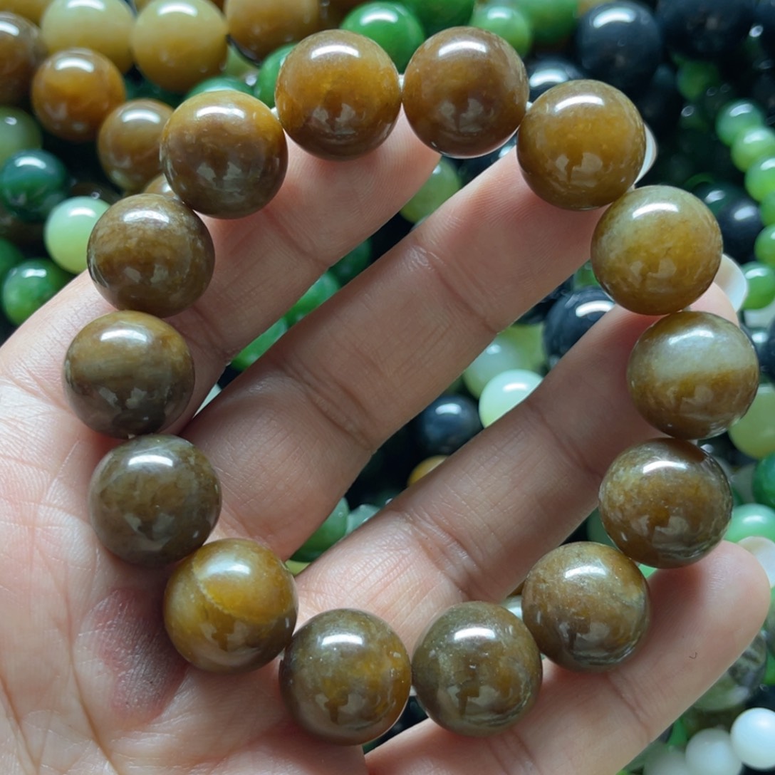 和田玉手链未镶嵌