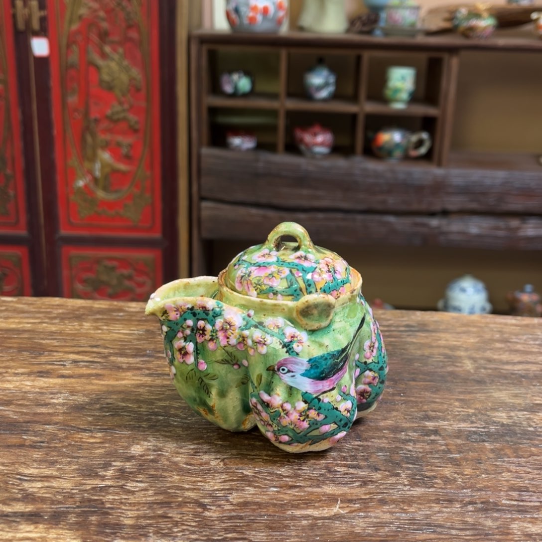 柴烧手工手绘陶瓷