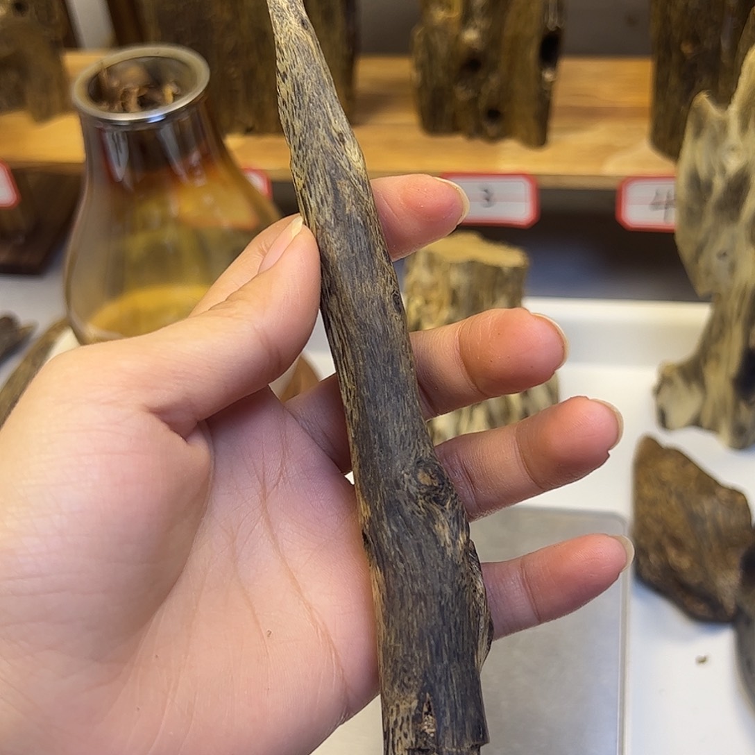 沉香碎屑沉香乌身圆叶 21.5克 