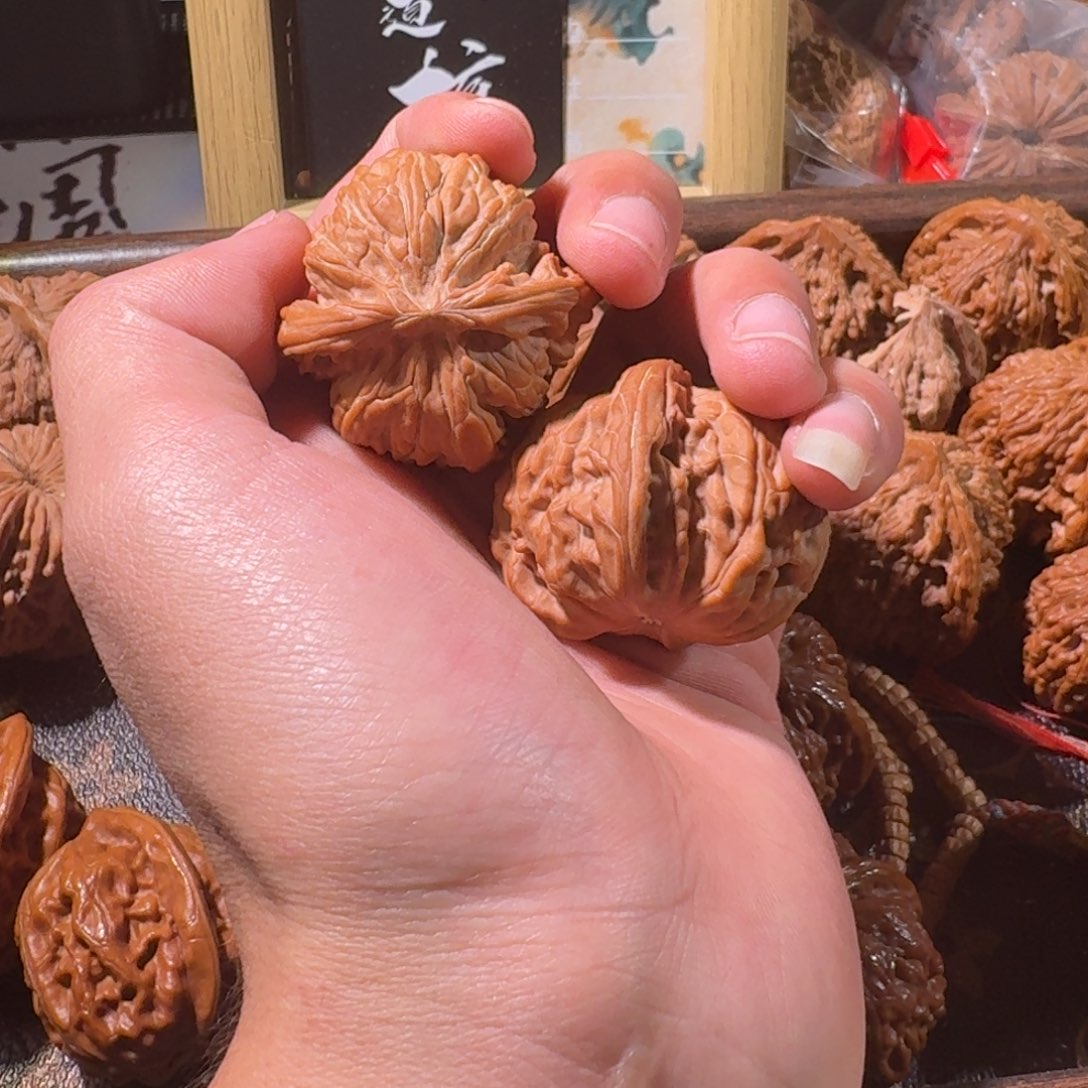 吊坠文玩核桃41全品正磨