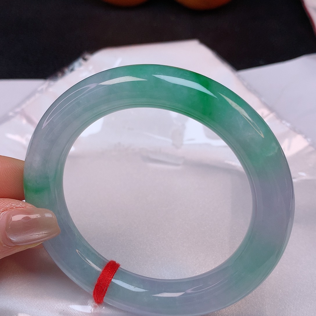 【闪购商品】翡翠手镯未镶嵌54+圆条手镯