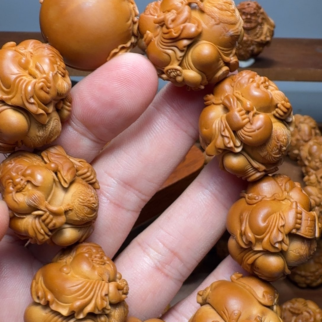 用***8橄榄核手串/手链财神