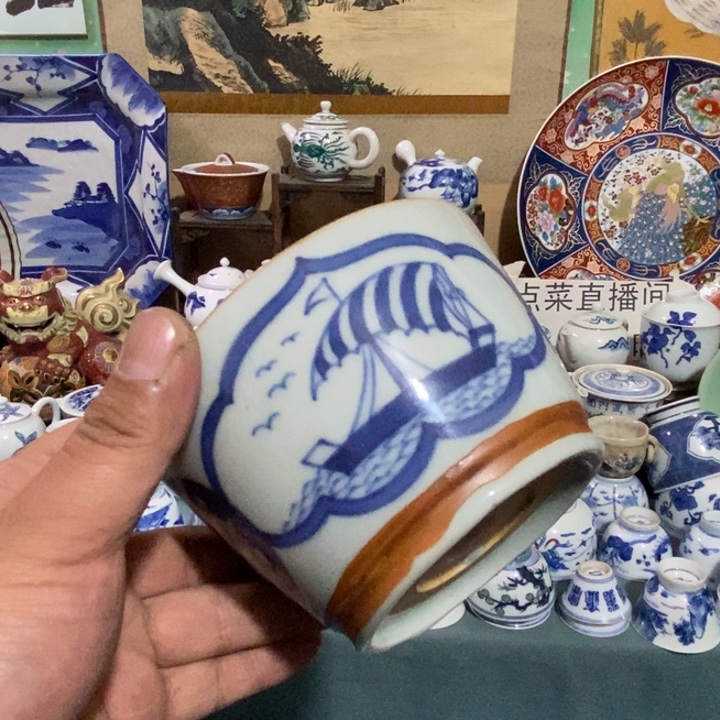 瓷片舶来瓷器满28包邮当日凑单