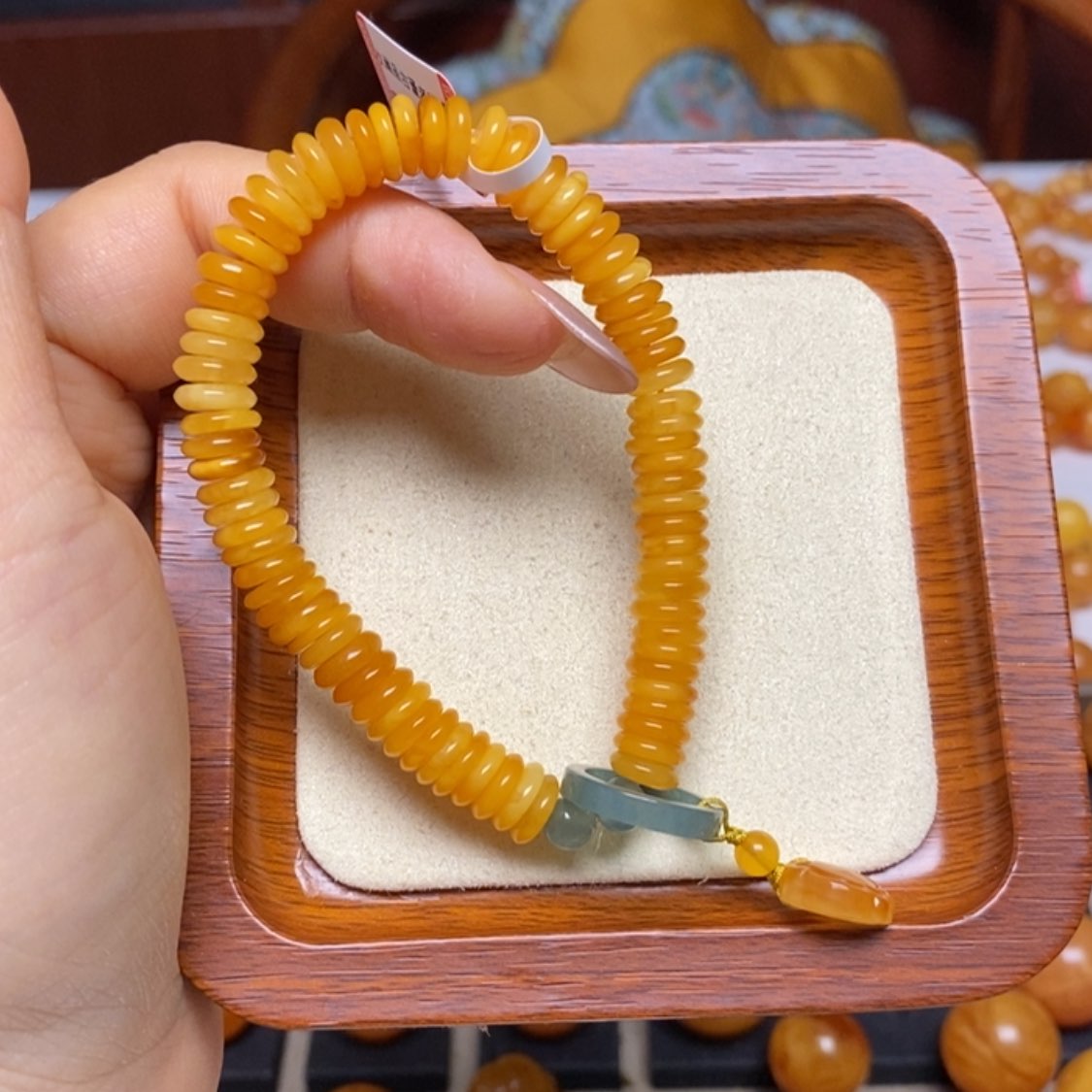 【闪购商品】蜜蜡手链未镶嵌手串