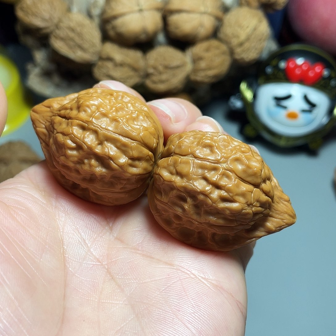 核桃手串/手链精品龟甲纹32加