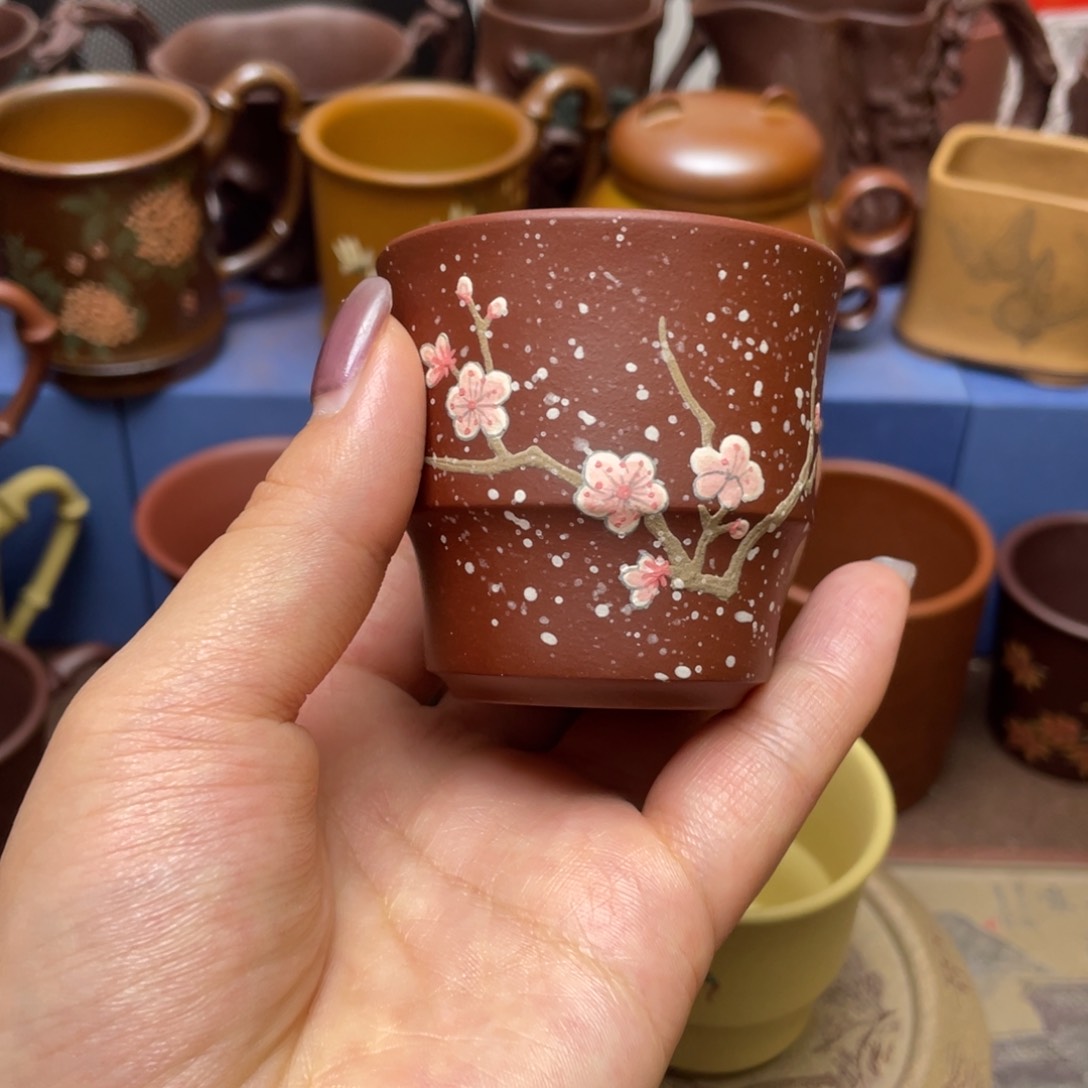 紫砂茶杯紫砂主人杯