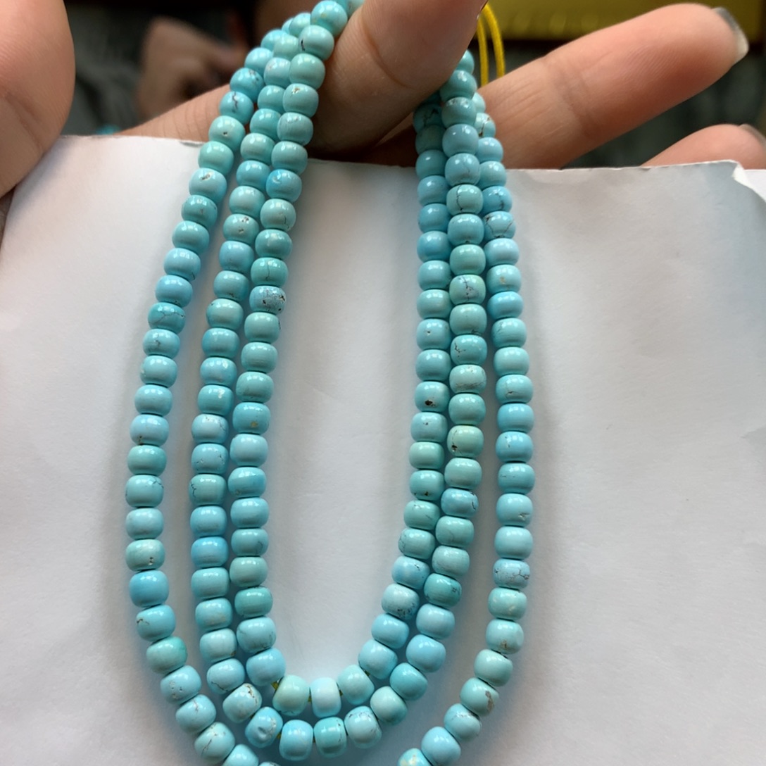 绿松石长链未镶嵌