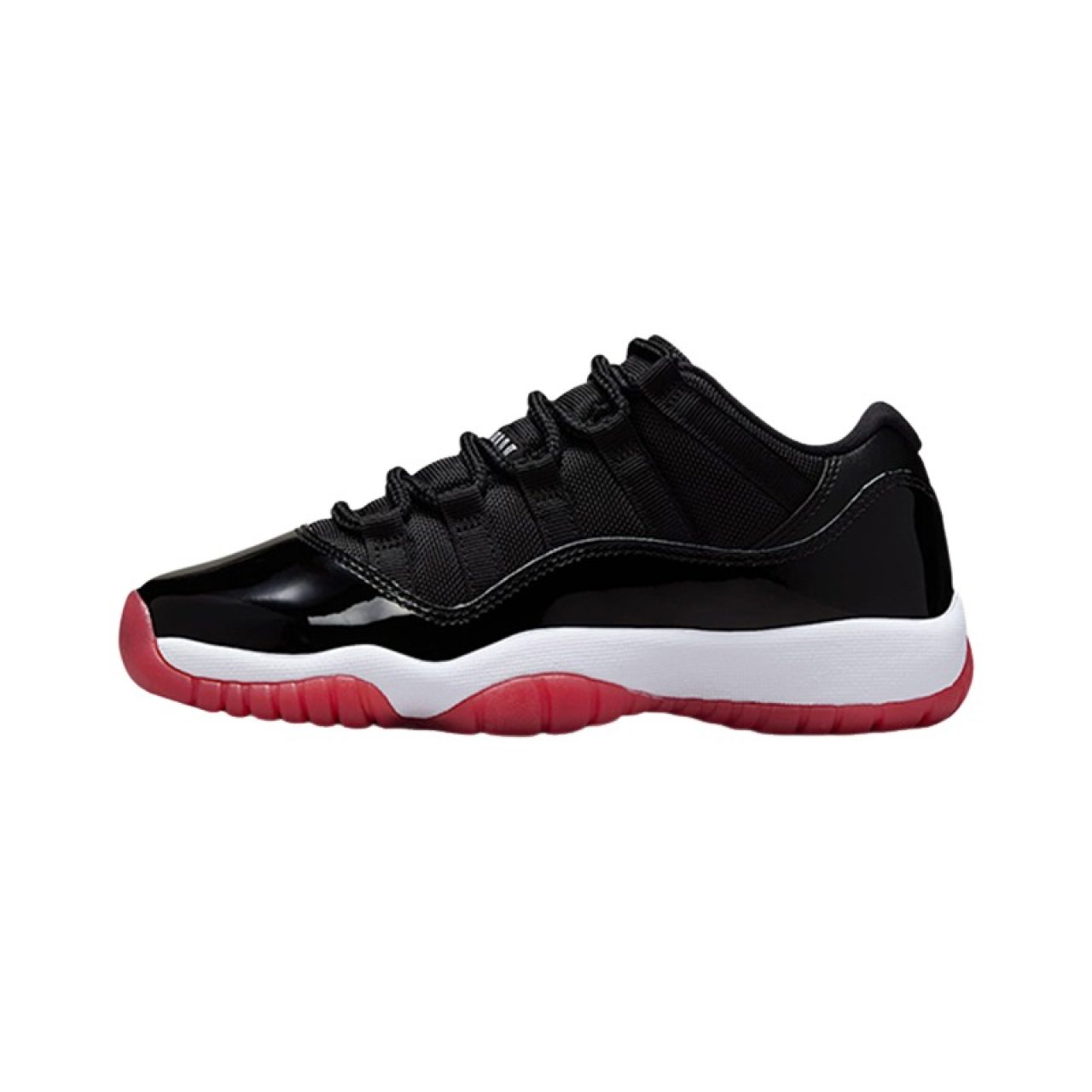 耐克/NIKE乔丹系列AJ11黑红低帮GS运动鞋复篮球鞋 FV5121006