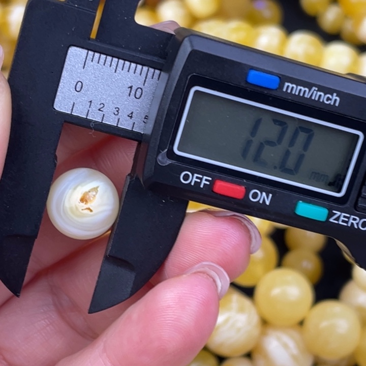 华***生蜜蜡未镶嵌裸石微瑕278