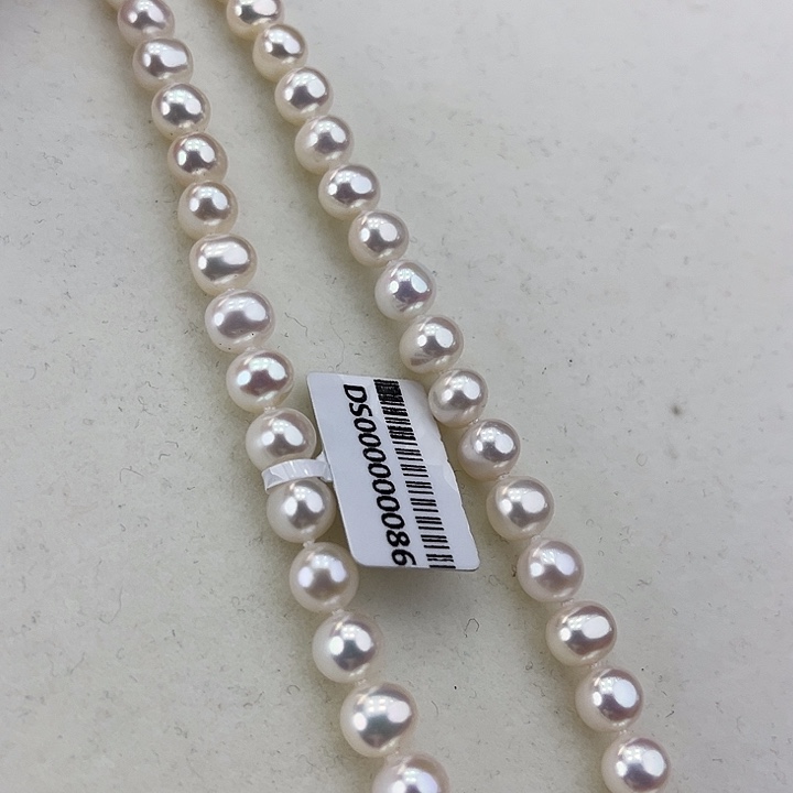 淡水珍珠颈饰未镶嵌7极光炫彩