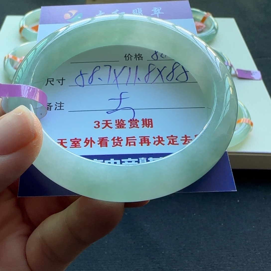 未镶嵌手镯翡翠 