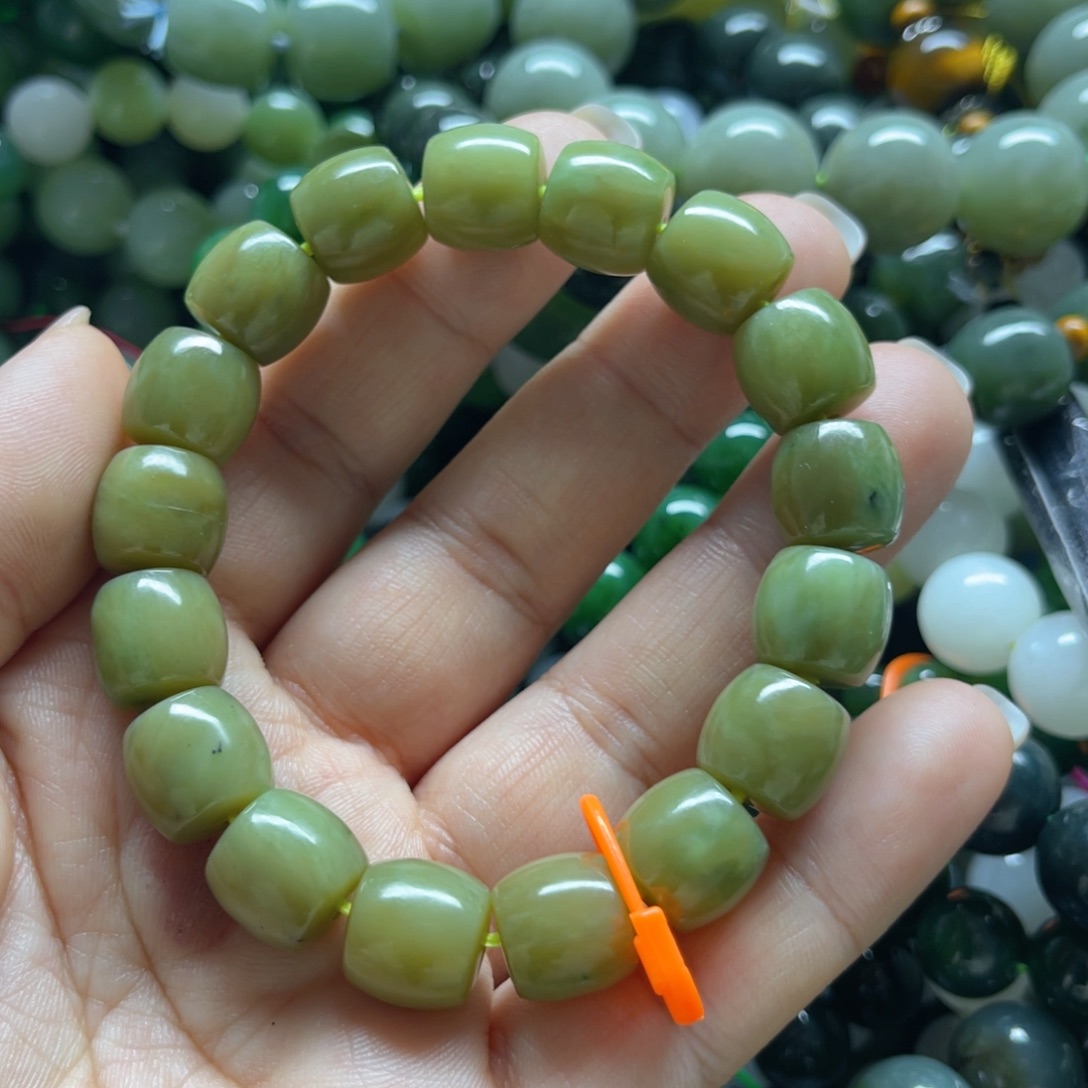 和田玉手链未镶嵌