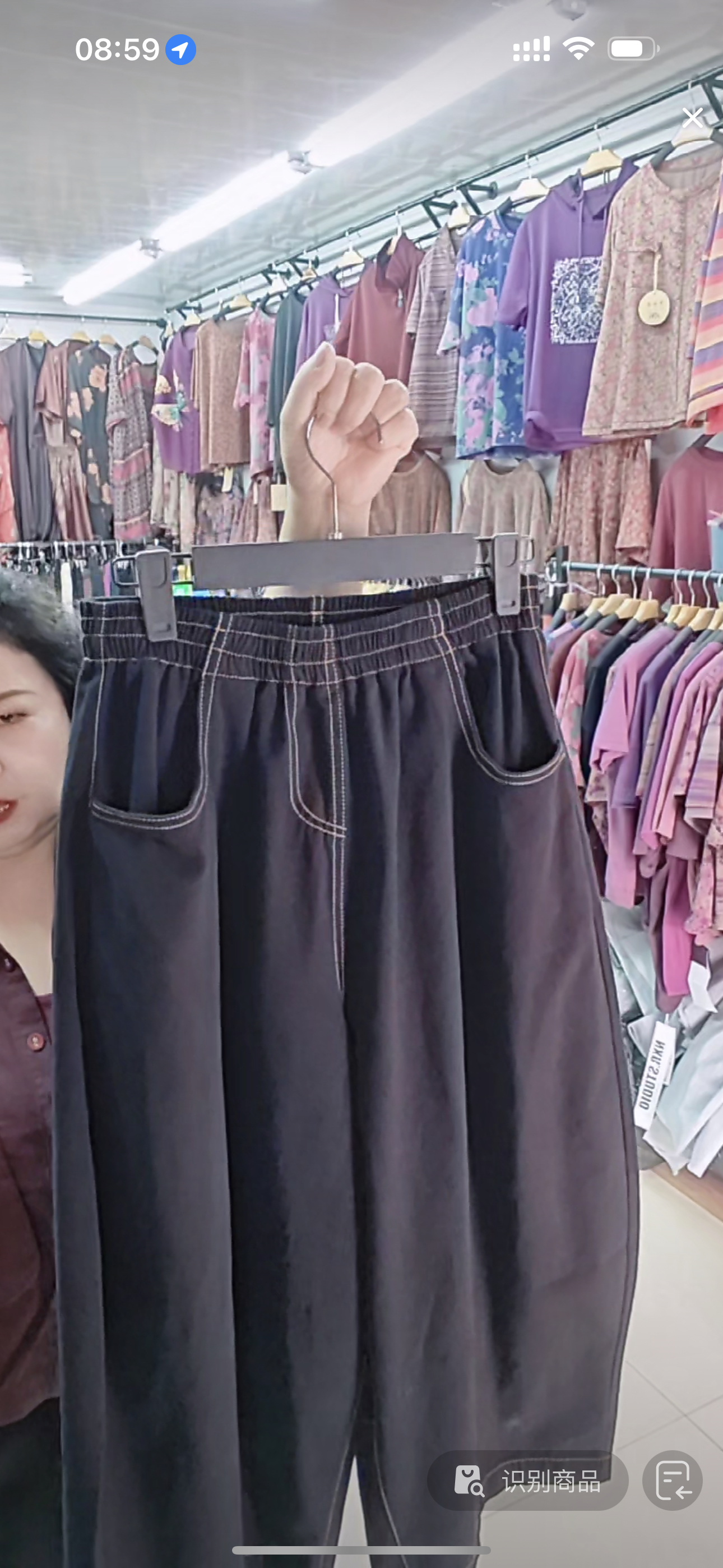 春夏薄款水洗牛仔裤