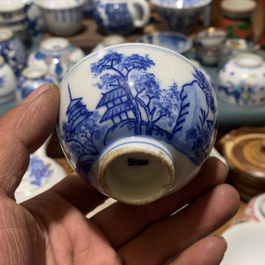 瓷片麦****汐舶来瓷器满28包邮当日凑单