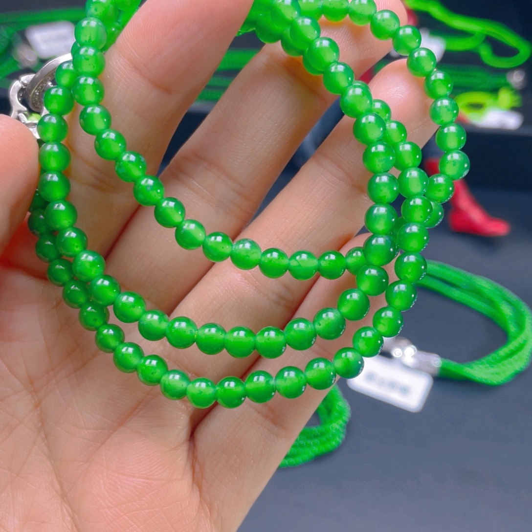 翡翠项链未镶嵌，1