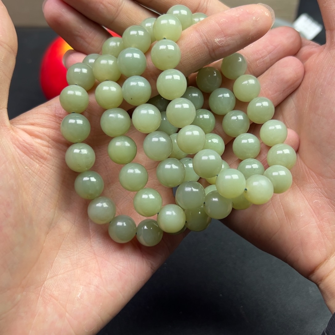 未镶嵌和田玉手链且末卡12多样性拍一发一