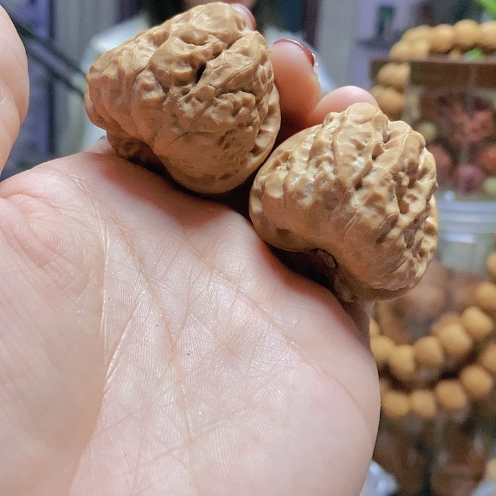 【闪购商品】文玩核桃把件小*风38蛤蟆头修