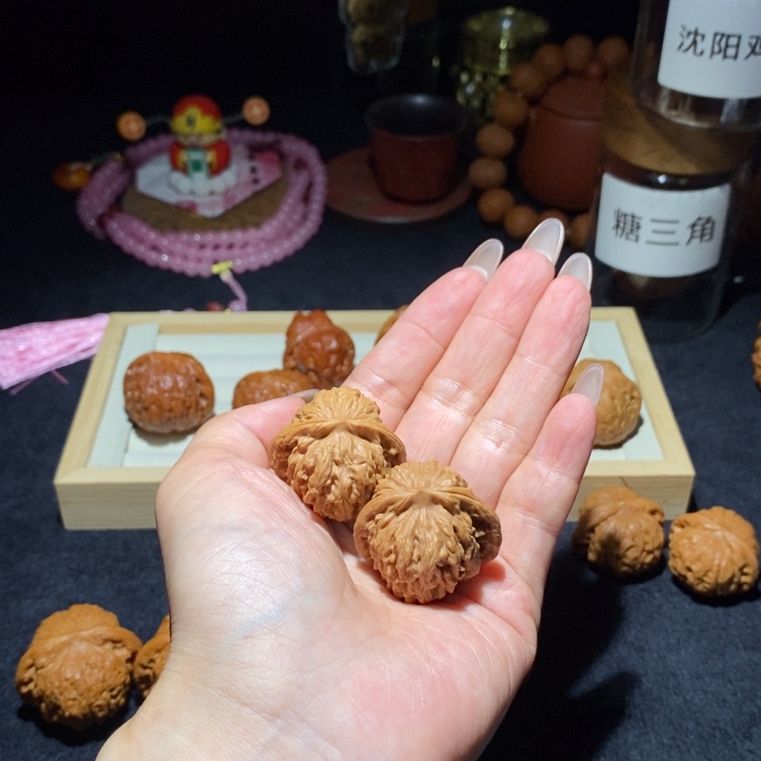 吊坠文玩核桃汉高楼38