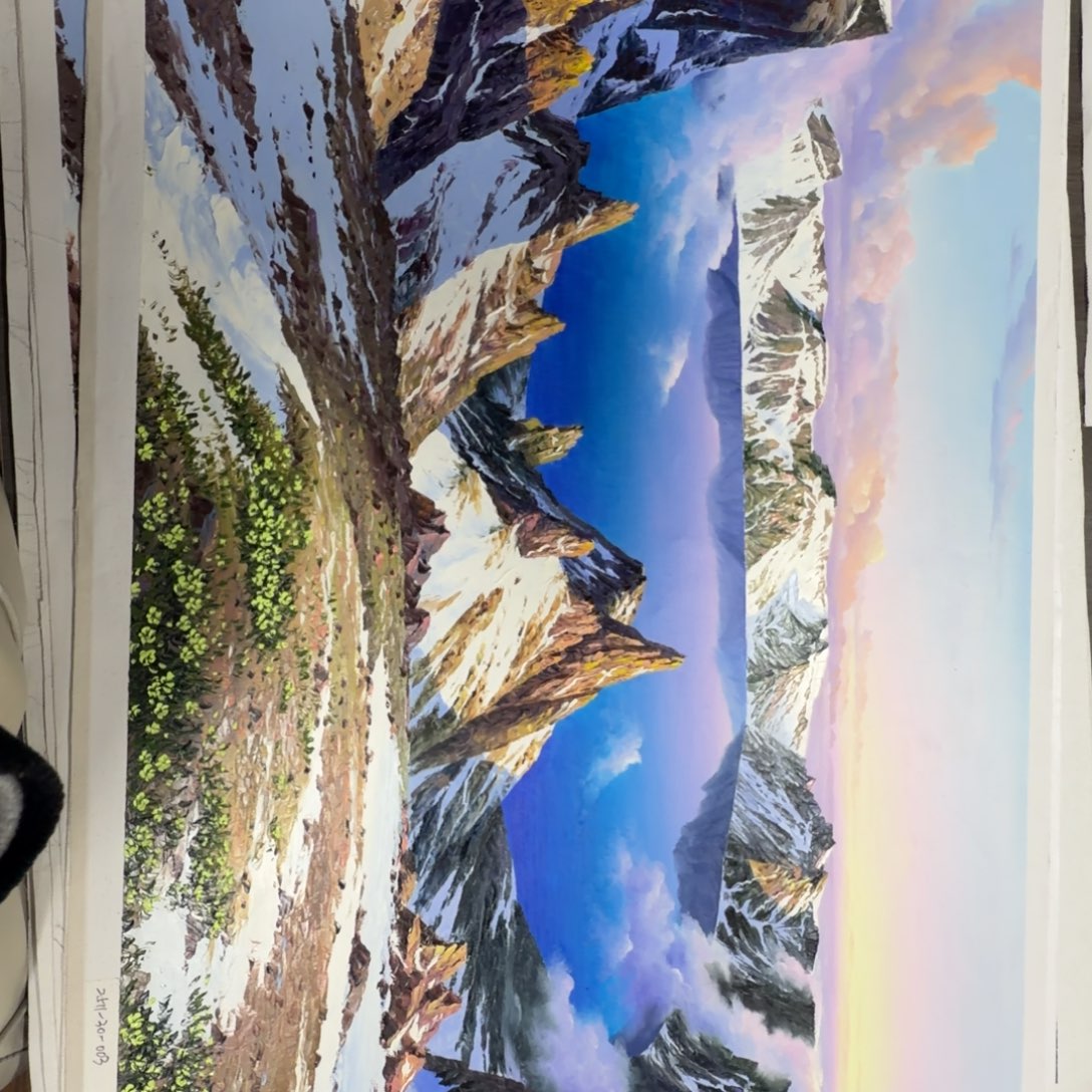 油画加油加油努力加油努力加油