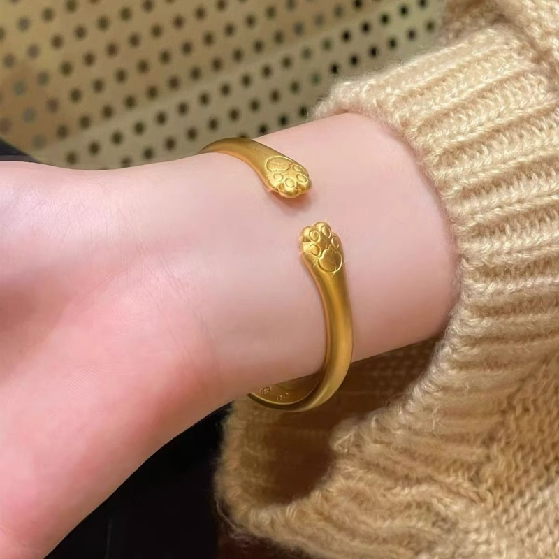 铜合金手镯 A392  气质时尚百搭轻奢ins优雅个性简约手镯