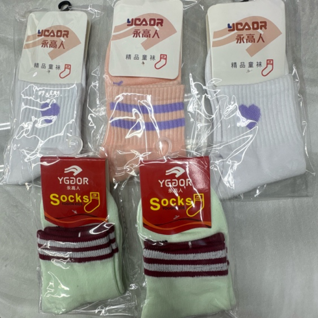 舒适保暖防臭女孩秋冬束腰中筒运动袜子适用