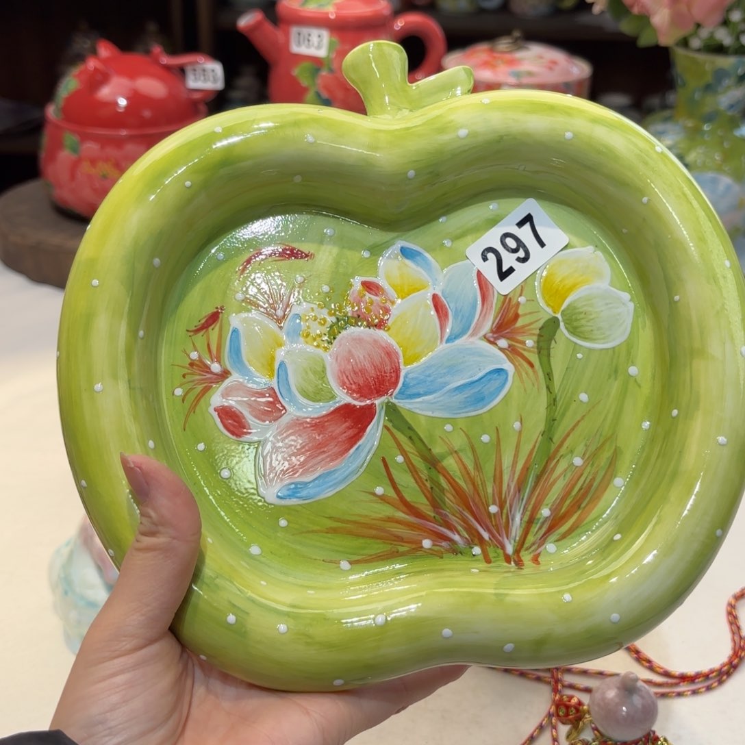 景德镇手绘高温釉下彩陶瓷茶具