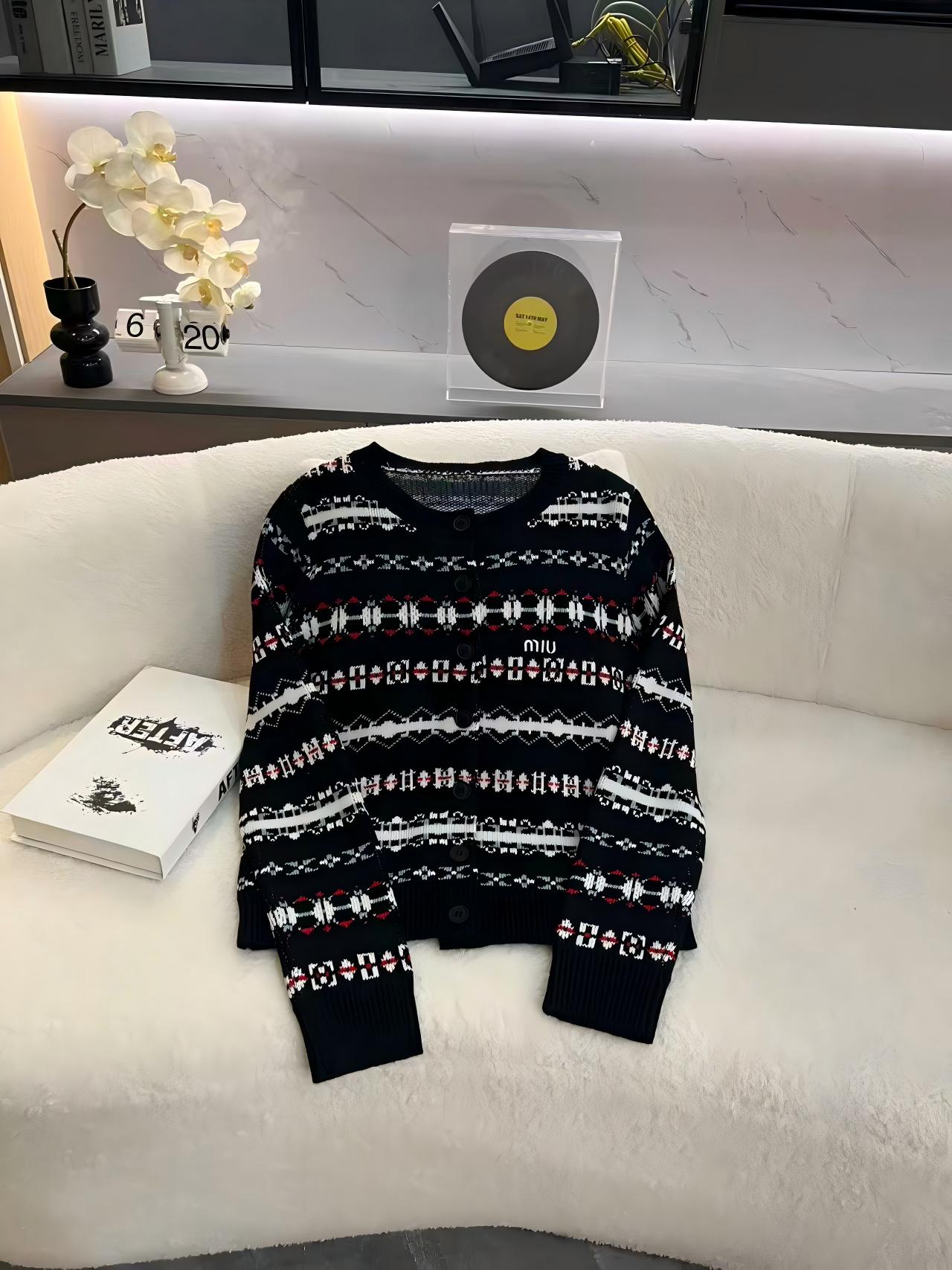 秋冬费尔岛系列开衫厚款针织衫上衣GK-800