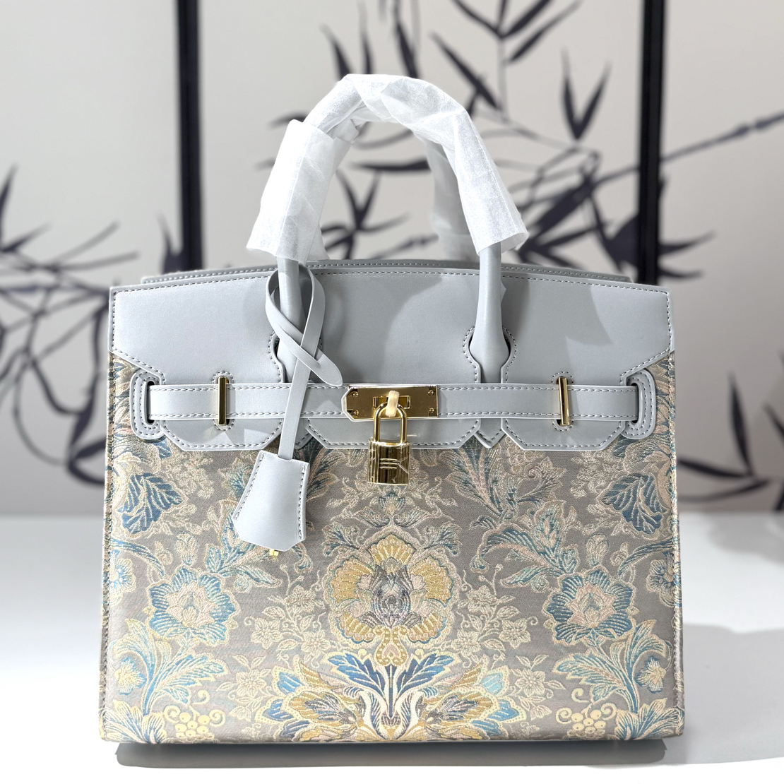 【30大铂金双12活动】唐锦手工孤品包包高级小众女包大容量手提包