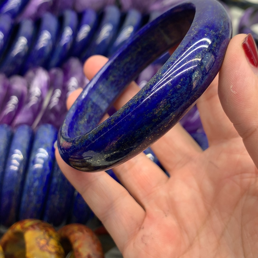 青金石手镯未镶嵌芷*墨