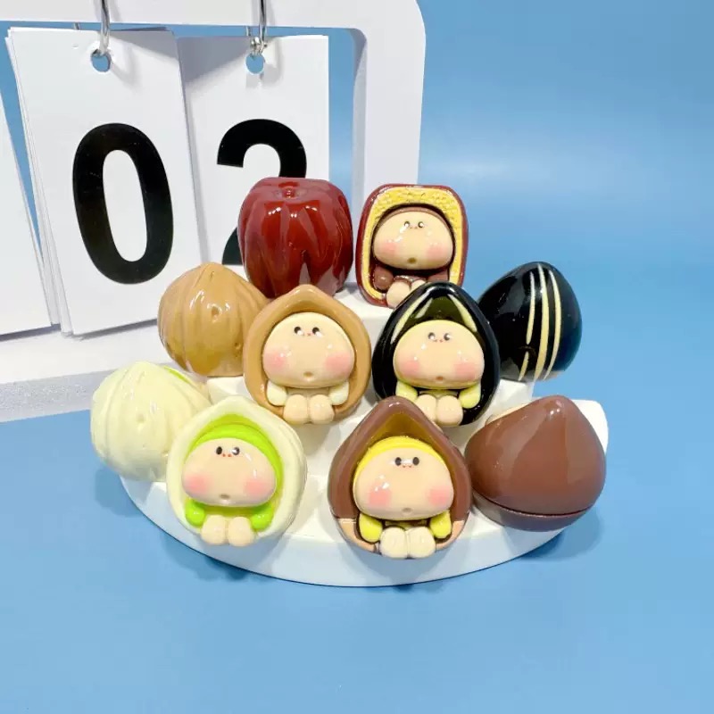 【欧皇争霸赛！】坚果小弟创意立体摆件