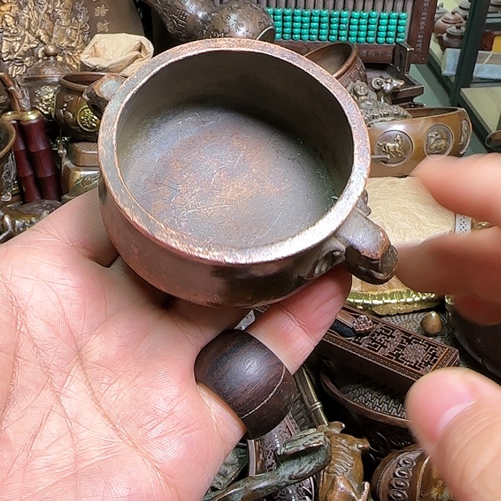 铜器办公室茶室摆件