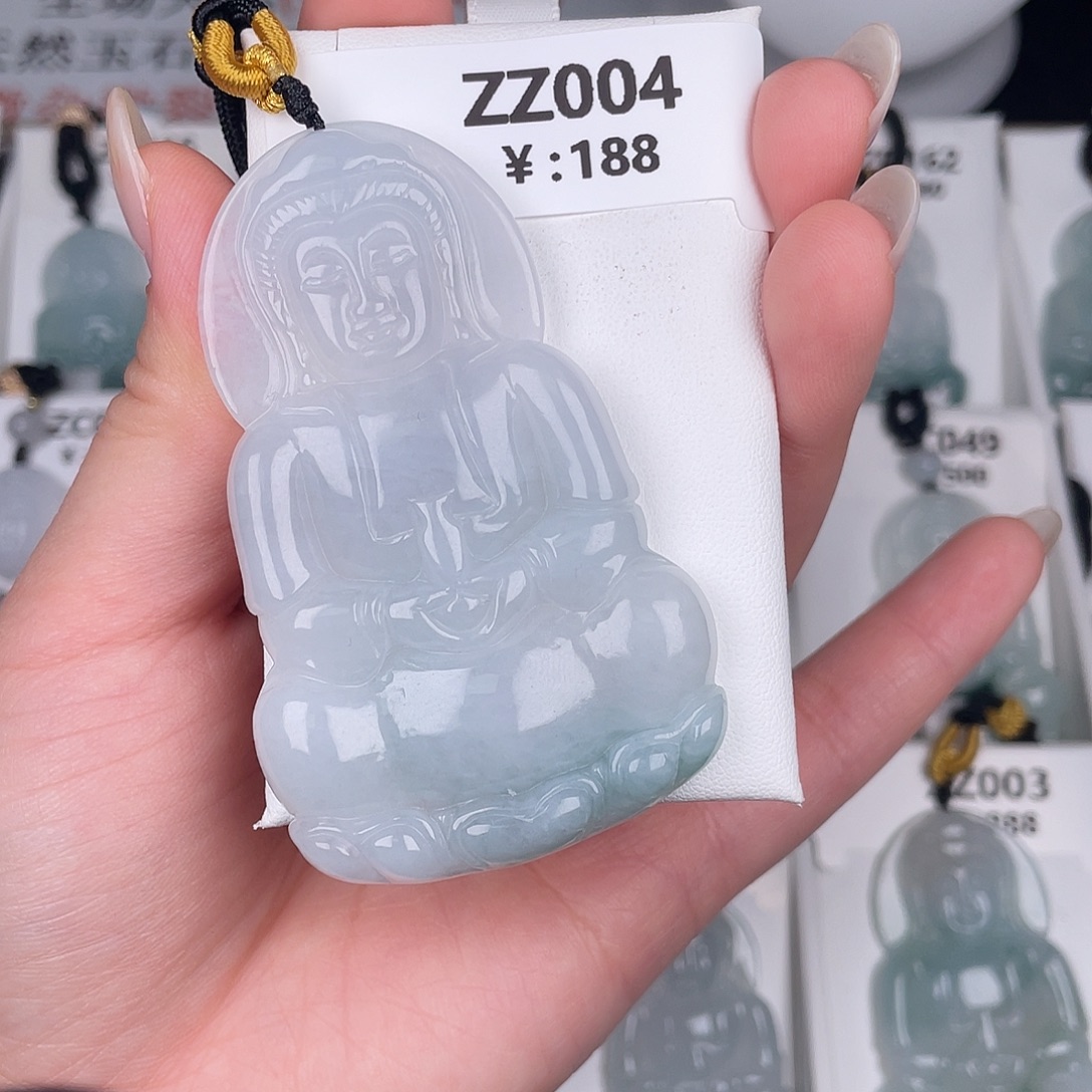 翡翠未镶嵌颈饰zz004