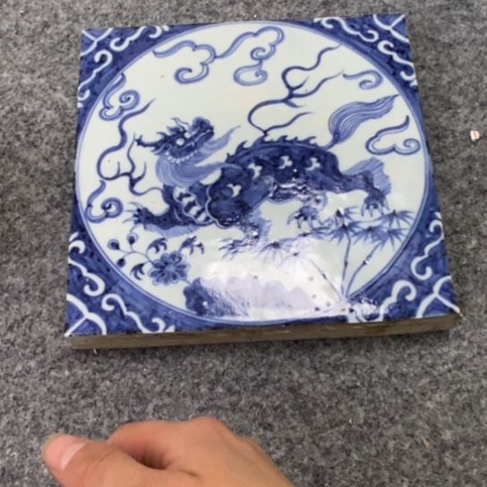 瓷片包*陶瓷瓷器摆件11