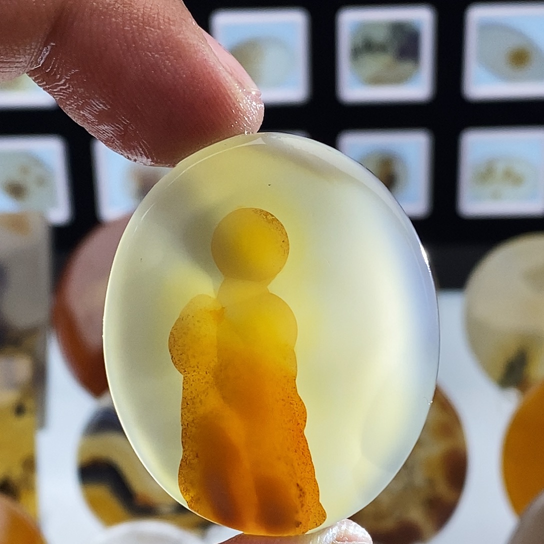 玛瑙/玉髓未镶嵌吊坠(不含链)42