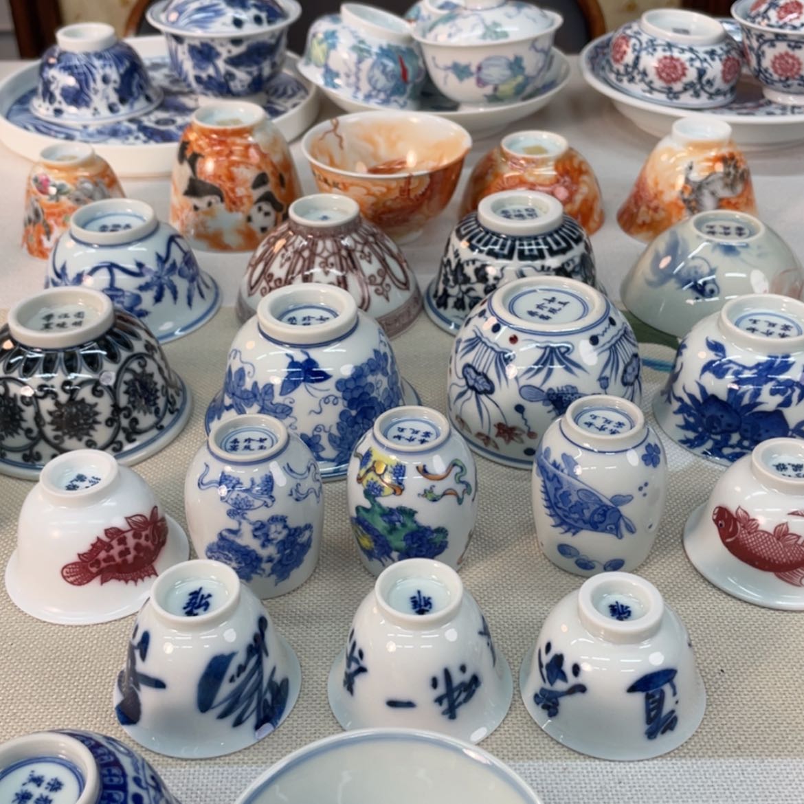 【闪购商品】独**影陶瓷艺术陶瓷茶具