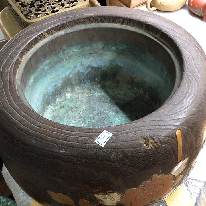 火钵金莳绘一一听雨堂严选