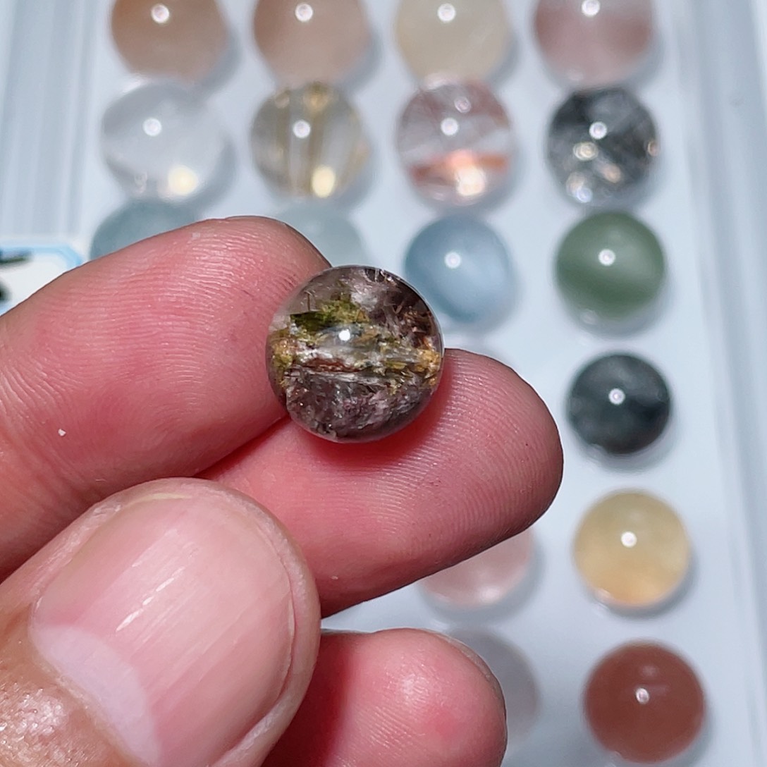 水晶珠宝半成品未镶嵌