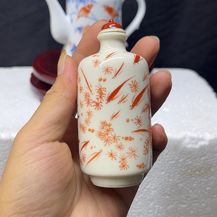 摆件景德镇精工手绘陶瓷摆件