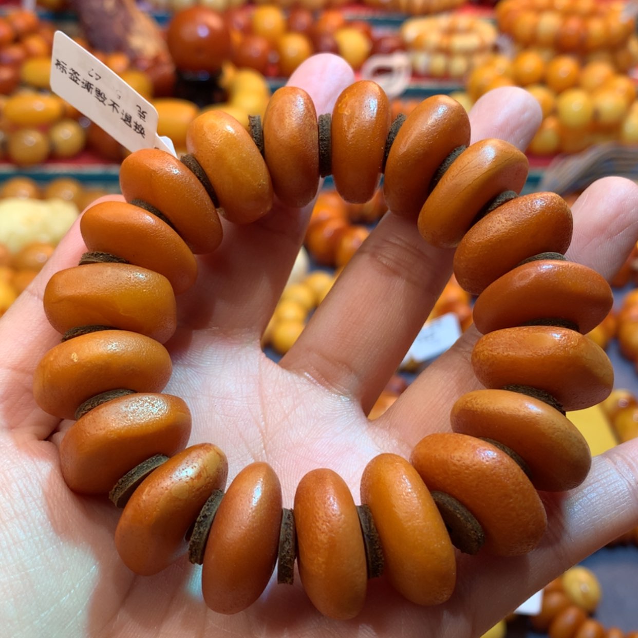 【闪购商品】蜜蜡手串未镶嵌蜜蜡手串