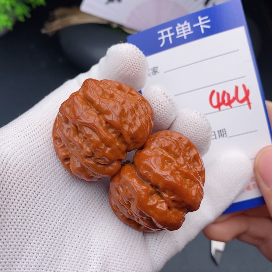 文玩核桃把件39蛤蟆头444