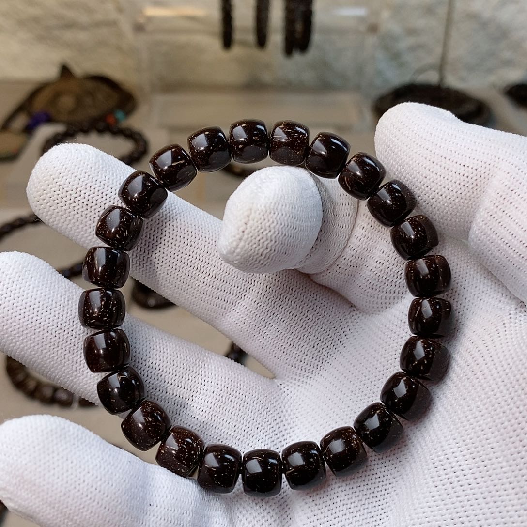 【闪购商品】椰蒂手串87直切单圈干磨