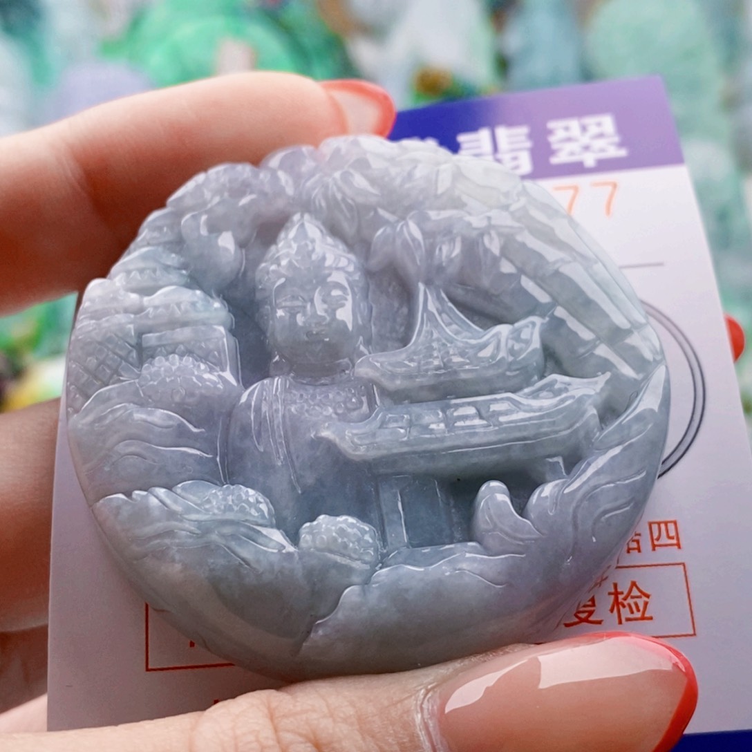 吊坠(不含链)未镶嵌翡翠