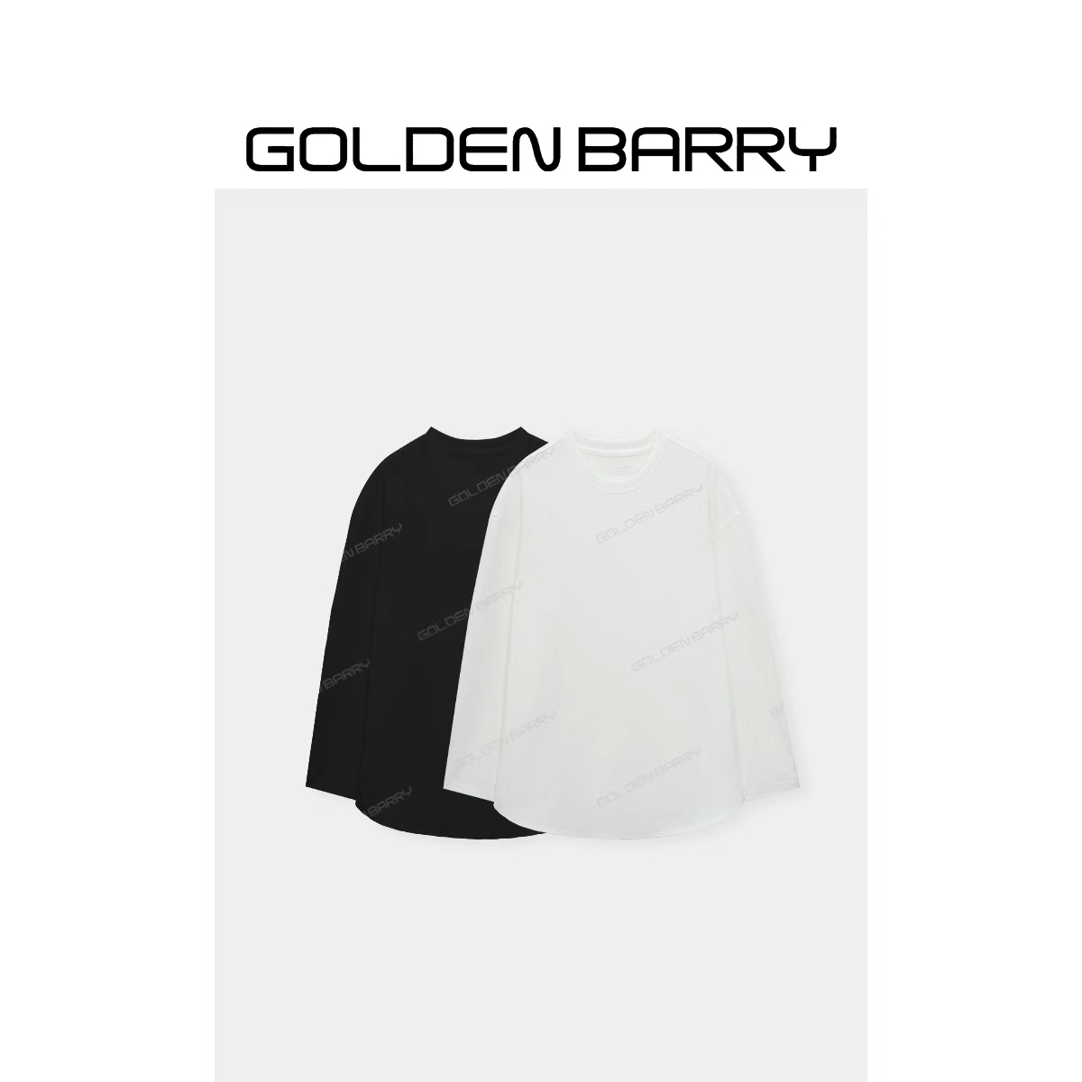 GOLDENBARRY|202469高街圆摆叠穿T恤