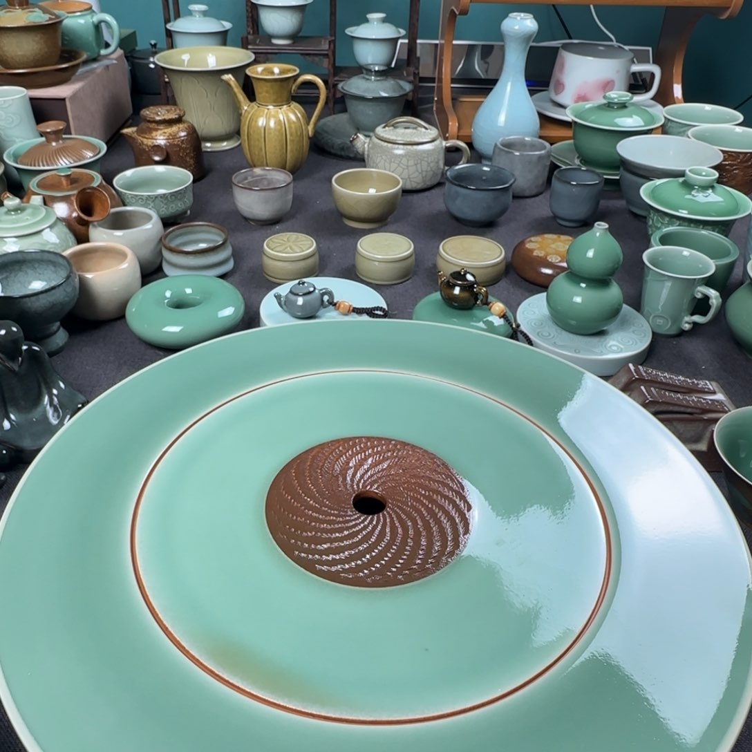 晓**子微瑕小叶玩泥巴手工茶器