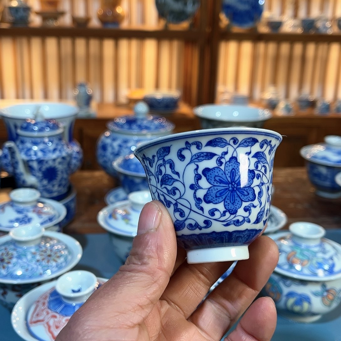 錡镇堂手工手绘杯
