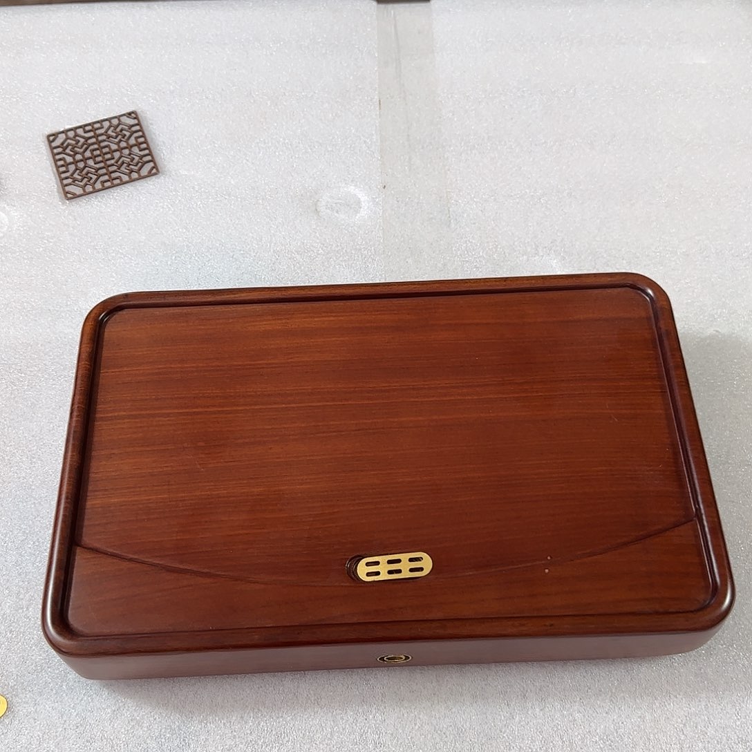 非洲刚果花梨木茶盘35/22