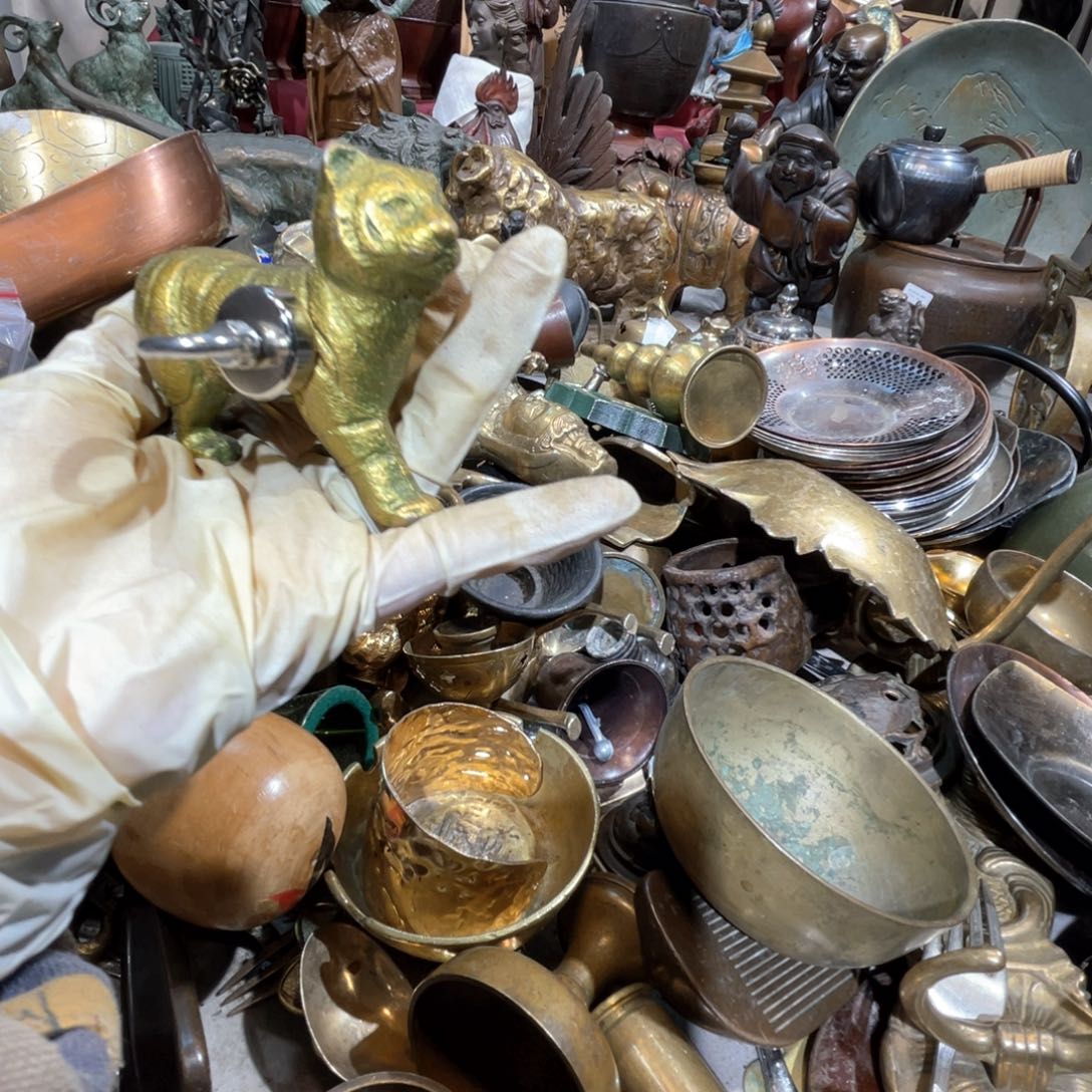 大阪回流铜器摆件37